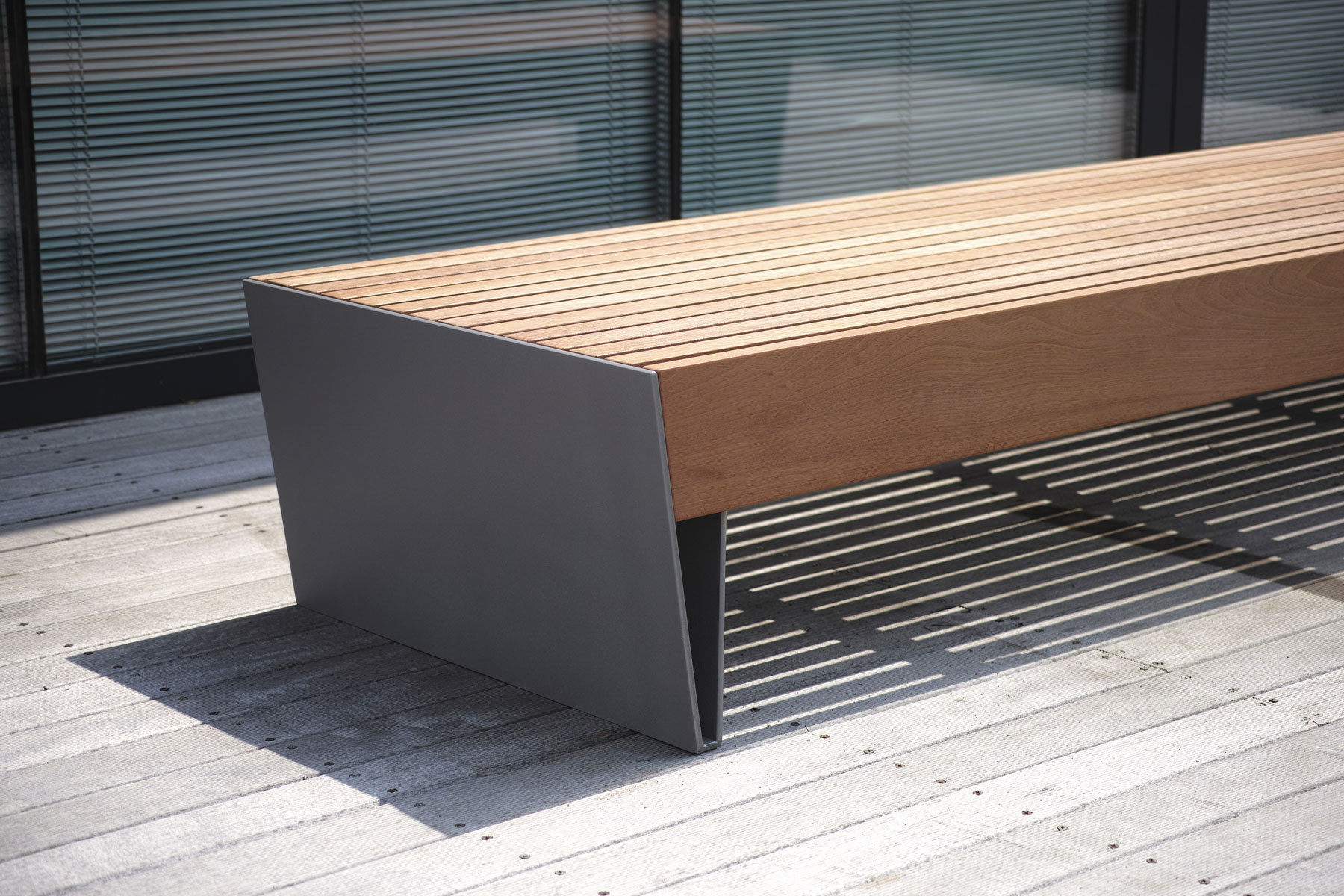 Blocq Park Bench | Environmental Street Furniture | ESI External Works