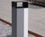 Nanuk Litter Bin - outdoor steel and wood litter bin for public spaces 8