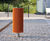 Nanuk Litter Bin - outdoor steel and wood litter bin for public spaces 9