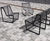 Limpido steel seats and benches 4