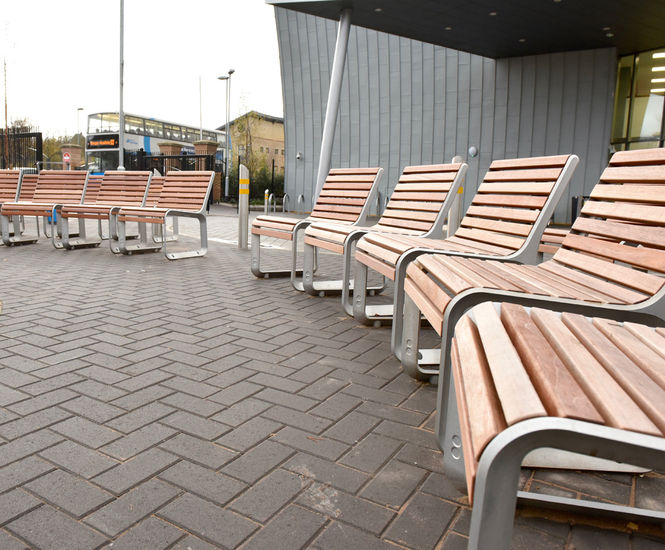 External furniture for £12m SERC college in Bangor