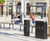 Crystal fully-enclosed all-steel outdoor litter bin 3