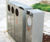 Crystal fully-enclosed all-steel outdoor litter bin 5