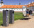 Crystal fully-enclosed all-steel outdoor litter bin 0