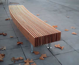 Woody Park Bench
