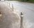 Stainless steel bollards for hotel upgrade and extension 1