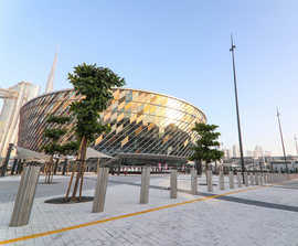 Customised street furniture for Dubai Arena project