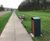 Colourful street furniture for Stormont play park refurb 11