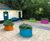 Colourful street furniture for Stormont play park refurb 3