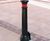 Manchester - classic cast iron bollard with decorative banding 2