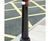 Manchester - classic cast iron bollard with decorative banding 3