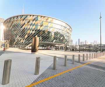 PAS 68 static protective bollards 