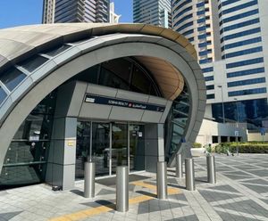 ESF HVM bollards installed at RTA stations - Dubai