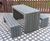 London Bench And Picnic Table - recycled plastic outdoor dining set 3