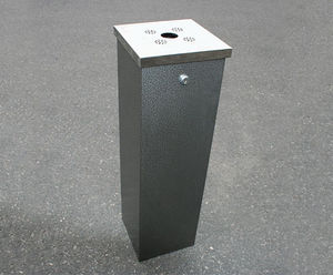 Flat Top Tower Cigarette Bin
