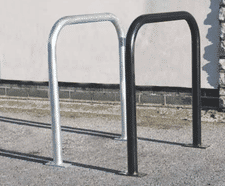 Sheffield mild steel cycle stand for two bikes