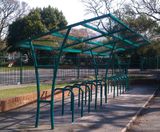Peveril Cycle Shelter - on this page
