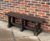 Backless Bench - 100% recycled plastic outdoor seating for public spaces 2