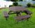 100% Recycled Plastic Octagonal Picnic Table 1