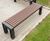 Perth 100% Recycled Plastic Deluxe Backless Bench 3