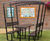Recycled plastic 4-seater picnic table and benches with canopy 3