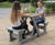 Recycled plastic two-person picnic table 1