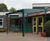 Entrance canopy and play area shelter for primary school 3