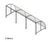 Kimmeridge - steel cycle shelter for 6, 12 or 18 bikes 7