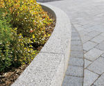 Fusion - contemporary granite aggregate concrete kerb