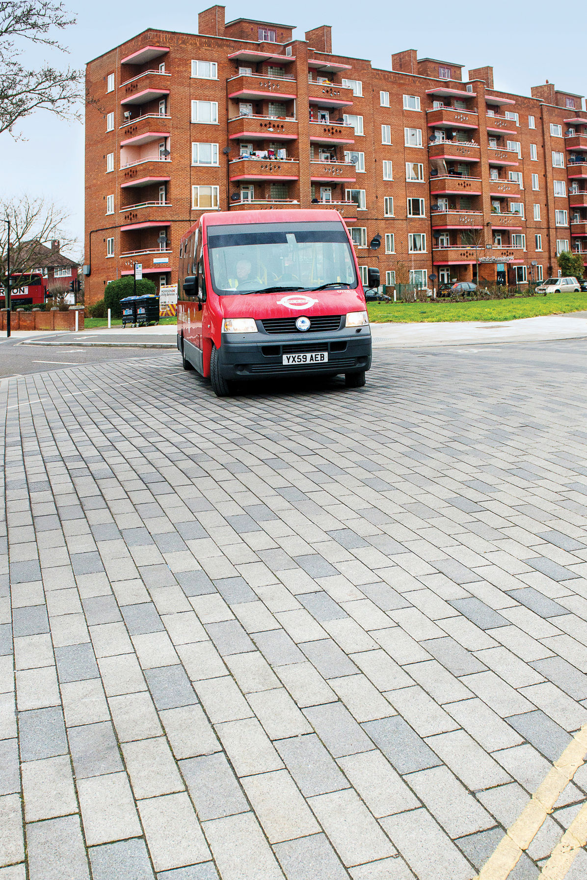 City Pave VS5 concrete block paving Tobermore ESI External Works