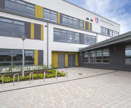 Tobermore SuDS solution employed at Ballymakenny College