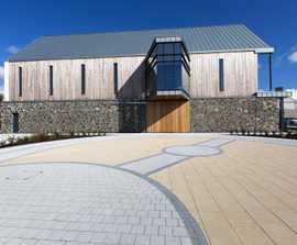 Tobermore Paving Specified at Seamus Heaney HomePlace