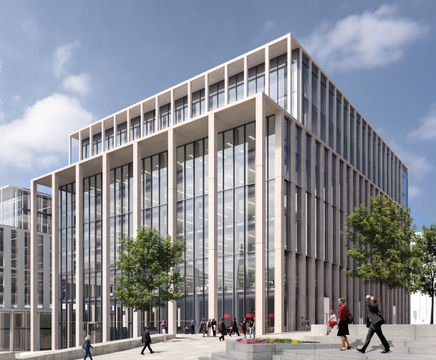 TROX PWX Fan Coil AC for office masterplan