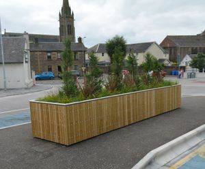Castleton - large street planters