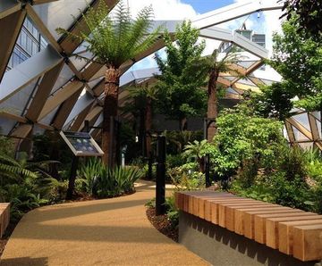 Irrigation for Crossrail Station, Canary Wharf