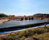 Aquacell stormwater management for housing development - on this page