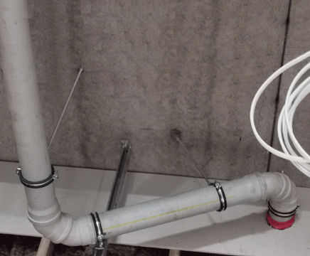 Hep2O plumbing and drainage for residential apartments