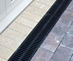 Wavin Osma Domestic Rain Channel - plastic surface water drain for homes