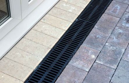 Osma domestic rain channel drainage system | Wavin | ESI External Works