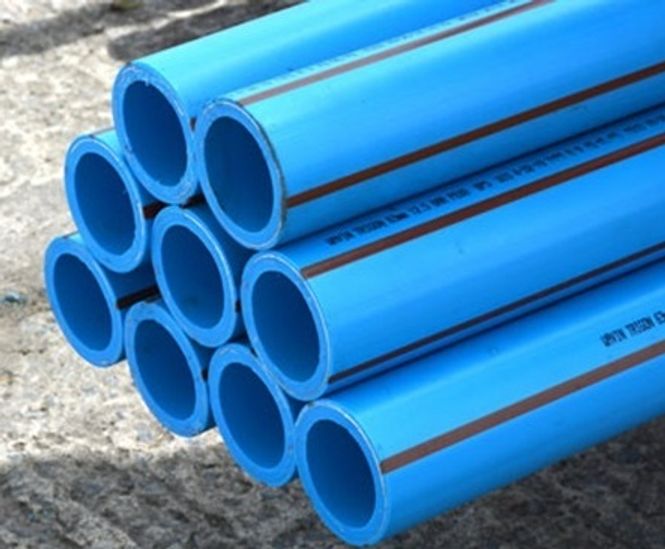 Trigon PE barrier pipe system for contaminated ground Wavin