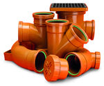 Wavin OsmaDrain - plastic underground drainage pipes and fittings system