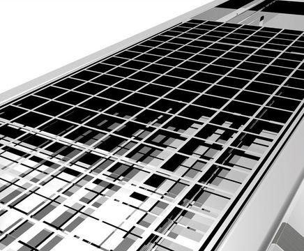 Stainless steel gratings for drainage channels