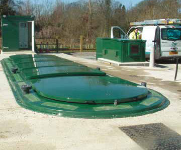 HiPAF Midi packaged sewage treatment plant