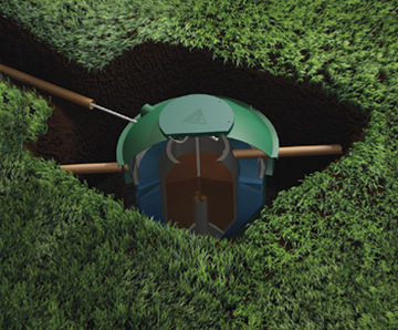 Diamond packaged sewage treatment plant