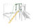 Mini Forest Copse Multiplay Unit - timber playground climbing frame 9