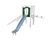 Mini Forest Copse Multiplay Unit - timber playground climbing frame 10