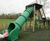 Tree House with Plastic Tube Slide - plastic playground climbing unit 2