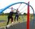 Crusader Rope End Swing - group playground swing with rope seat 4