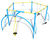 5 Point Swing - steel playground swing set for parks and schools 3