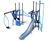 XS Cyclone Range - modular steel playground climbing and play units 7